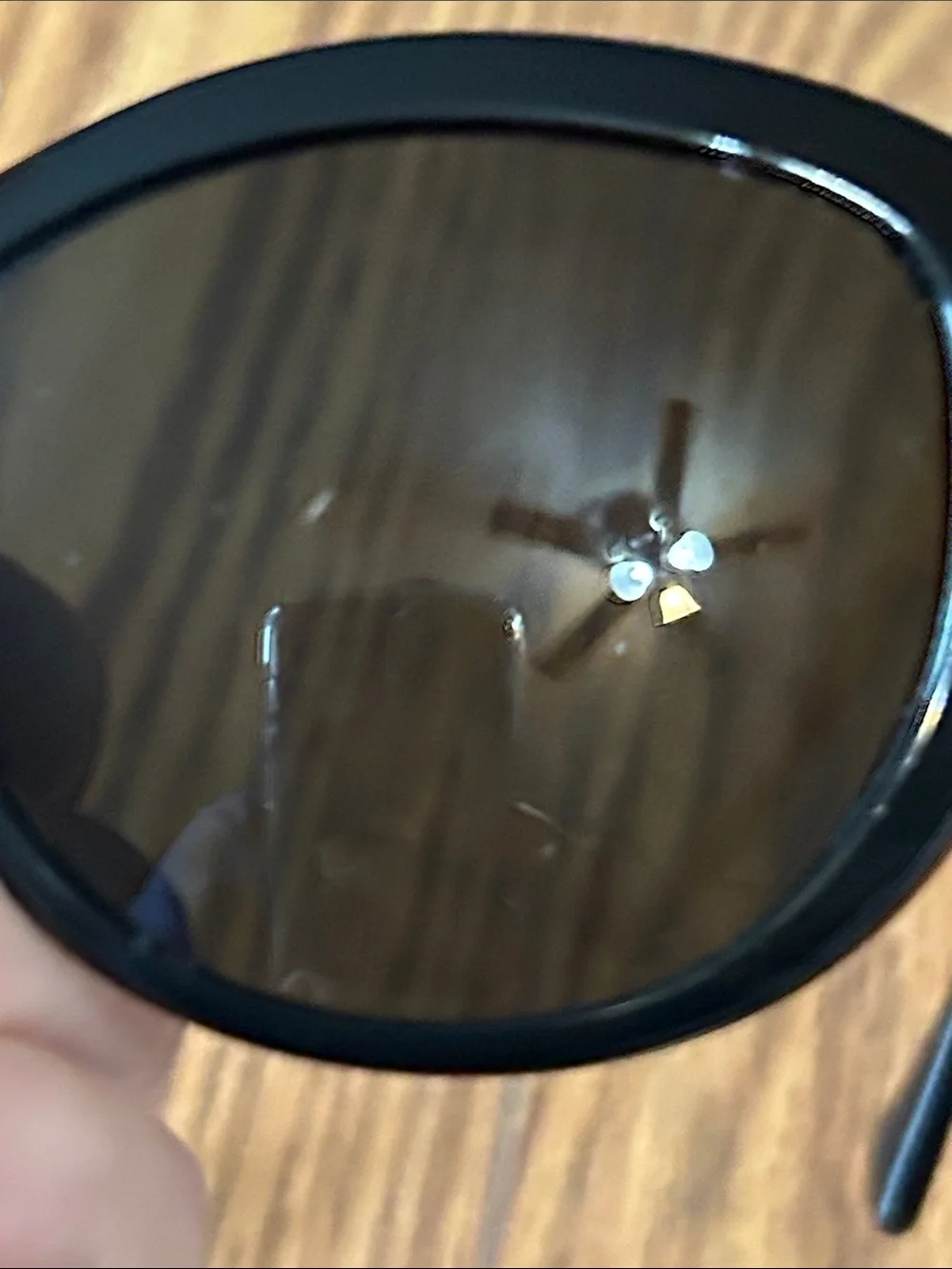 Prada SPR 16S 57-16 1AB-1A1 140 3N Cat-Eye Glossy Sunglasses -